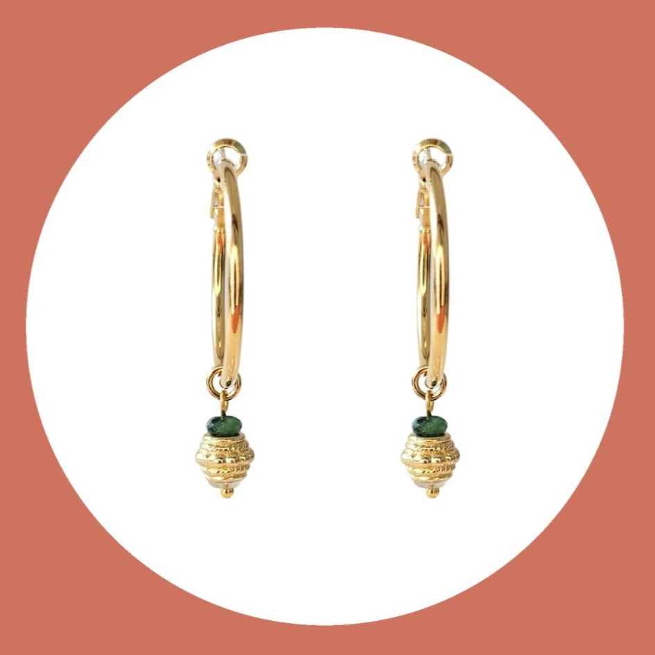 PAMPILLES BOULE STYLE TIBETAINE