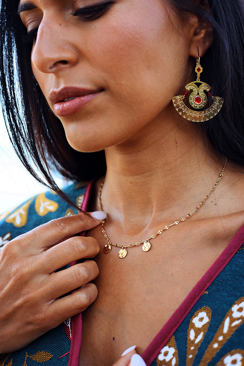 BOUCLES D'OREILLE ANOUCHE - KILIM