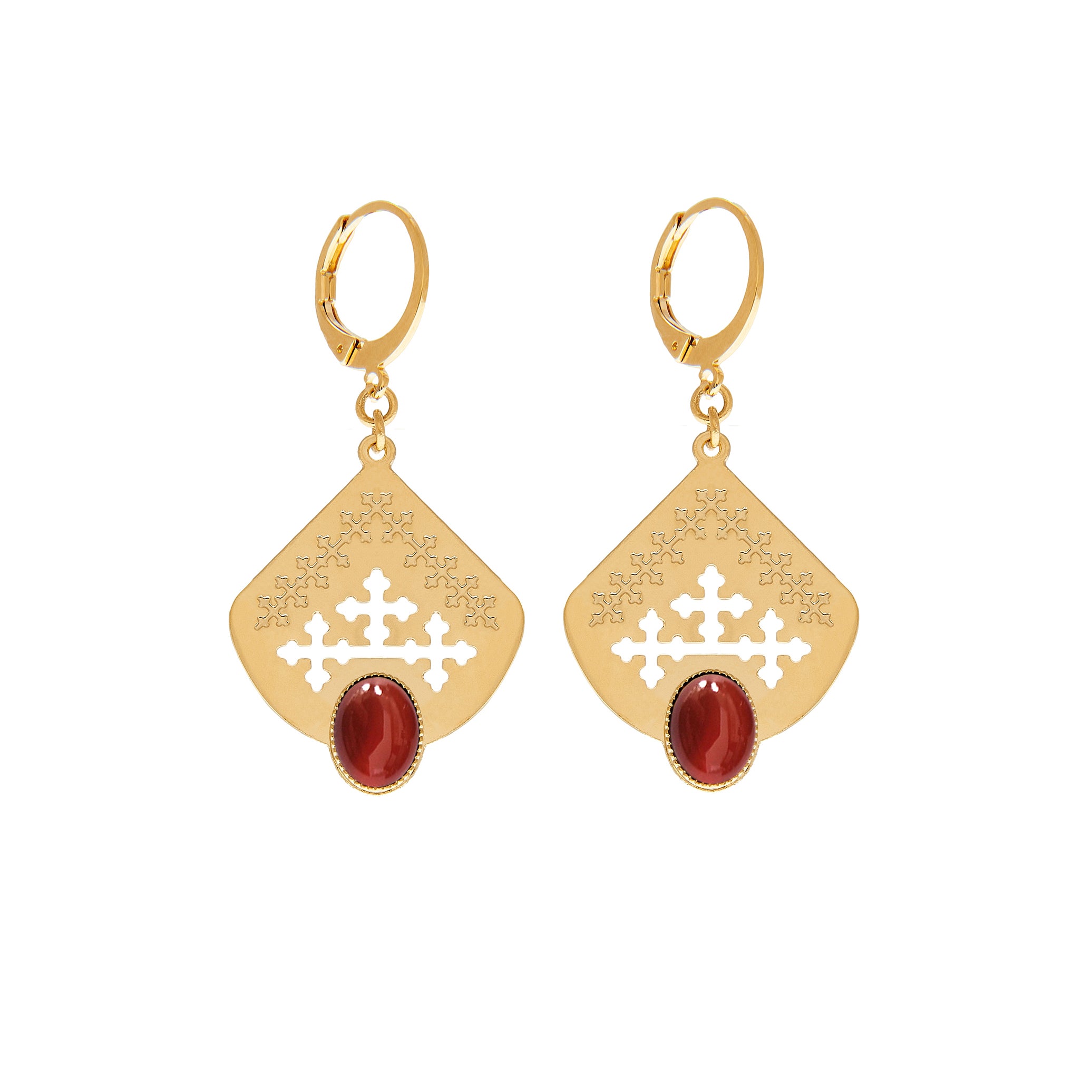 BOUCLES D'OREILLE SIMA - KILIM