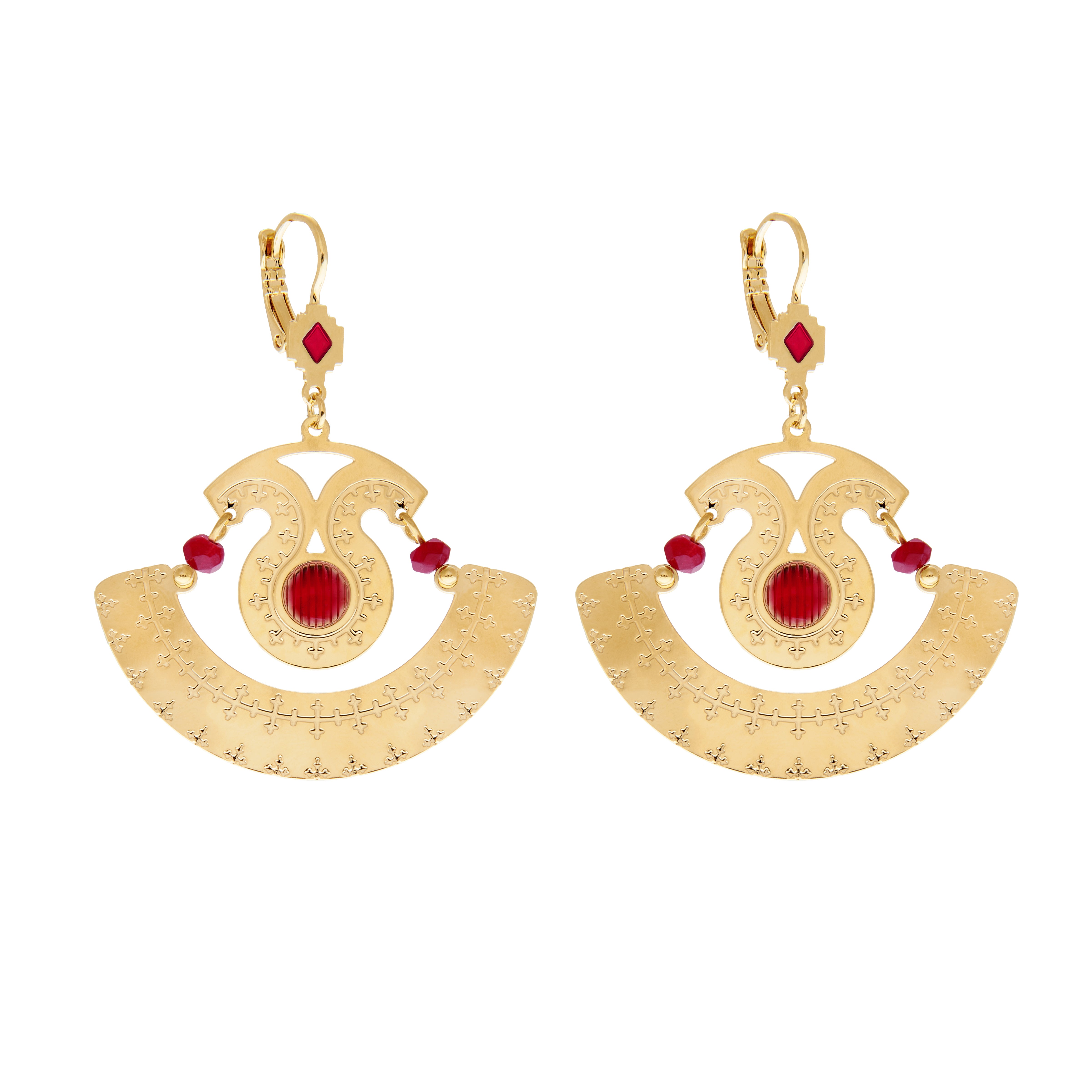 BOUCLES D'OREILLE ANOUCHE - KILIM