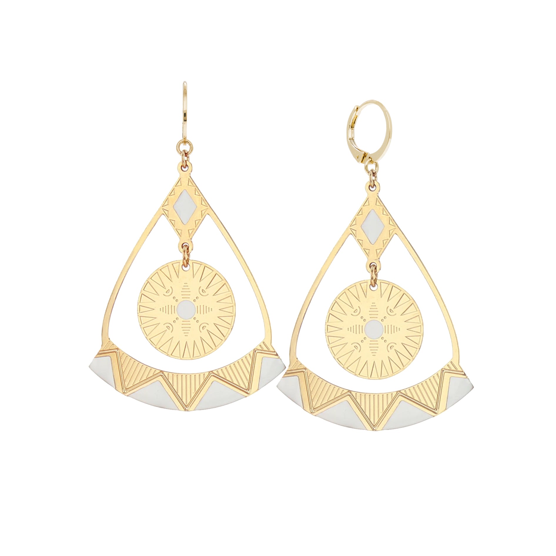 BOUCLES D OREILLES EZO - AFRICA