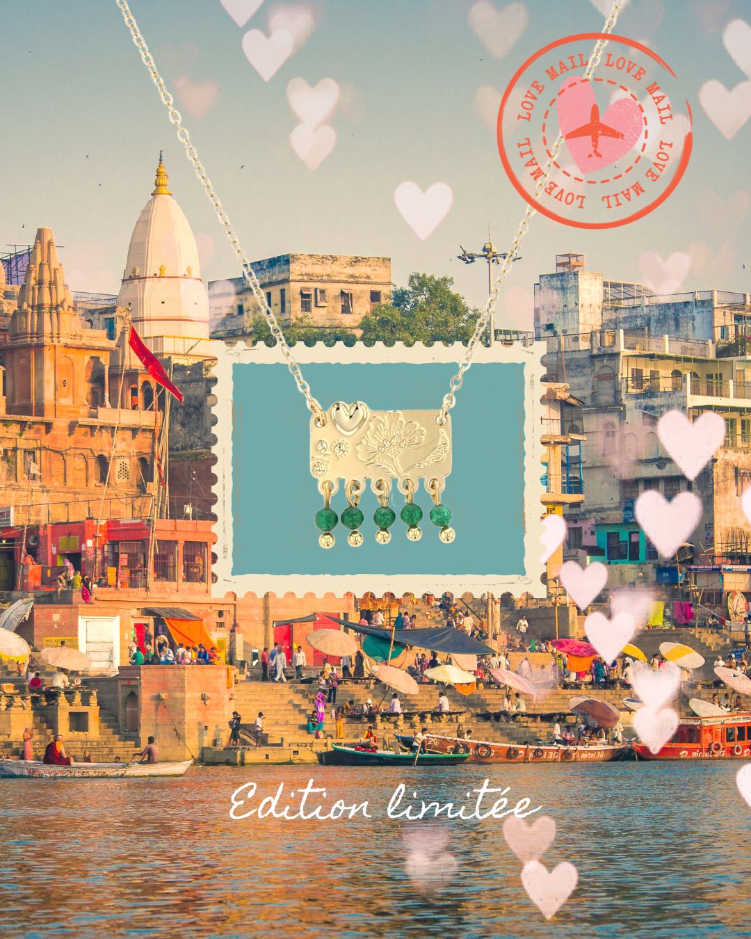COLLIER CARTE - DEHLI
