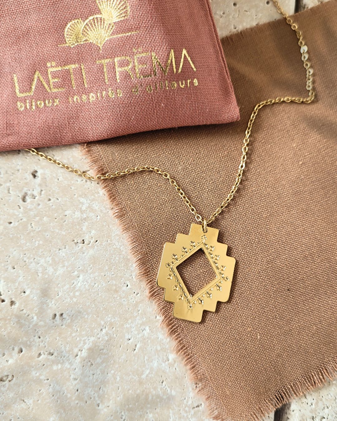 COLLIER NAÉLIE - KILIM