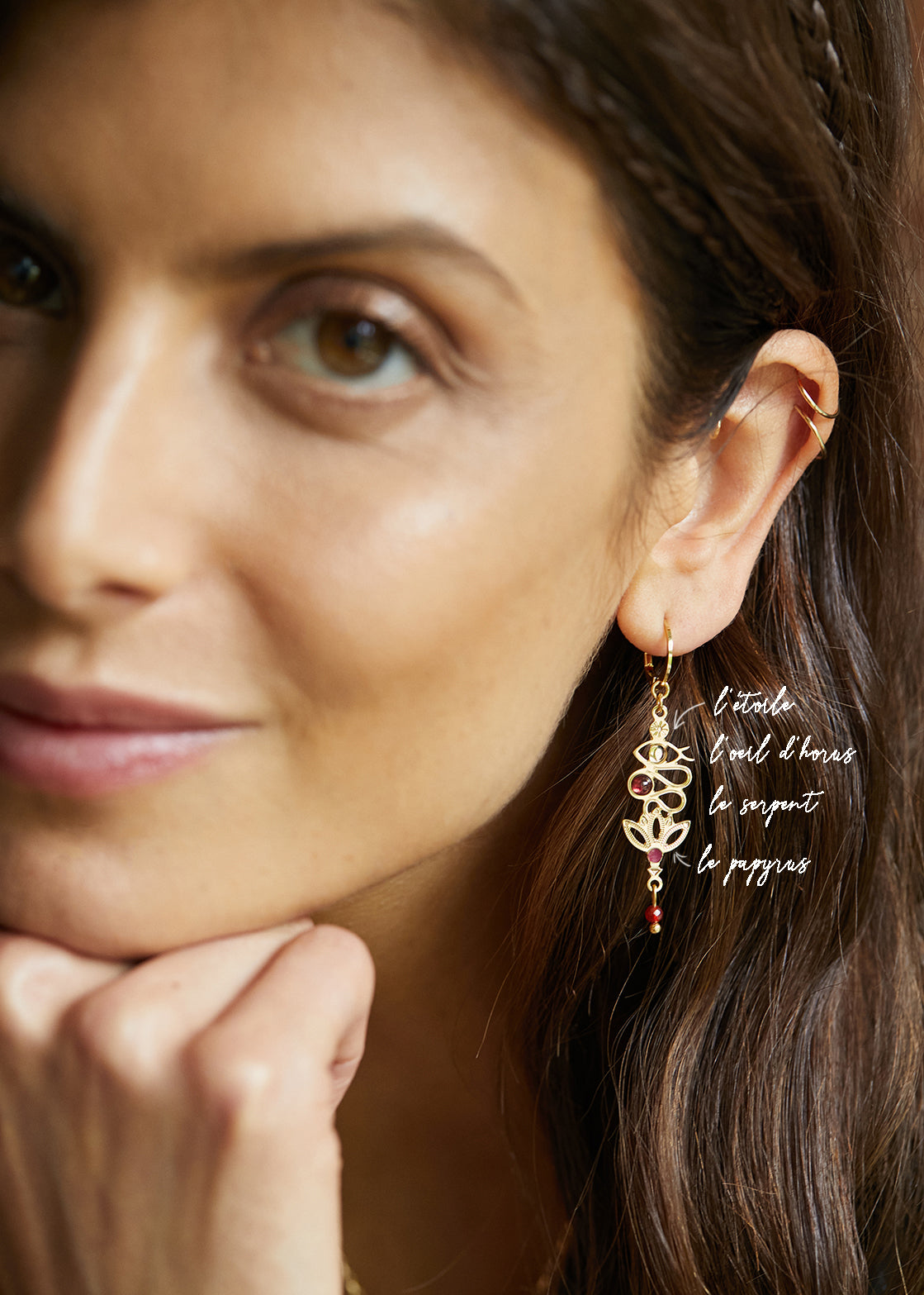 BOUCLES LOUXOR - ISIS