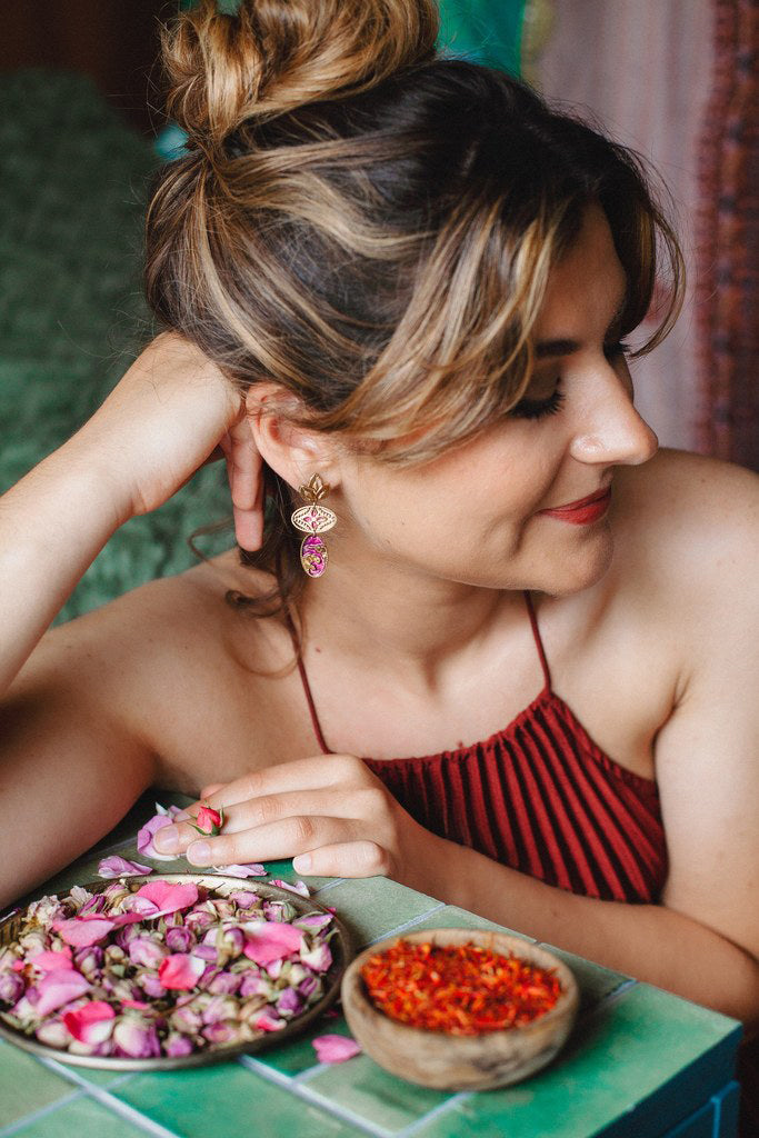 BOUCLES D'OREILLE MAHARANI - DEHLI