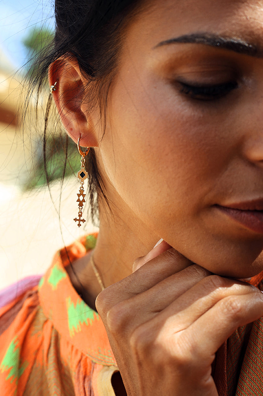 BOUCLES D'OREILLE SEVAN - KILIM