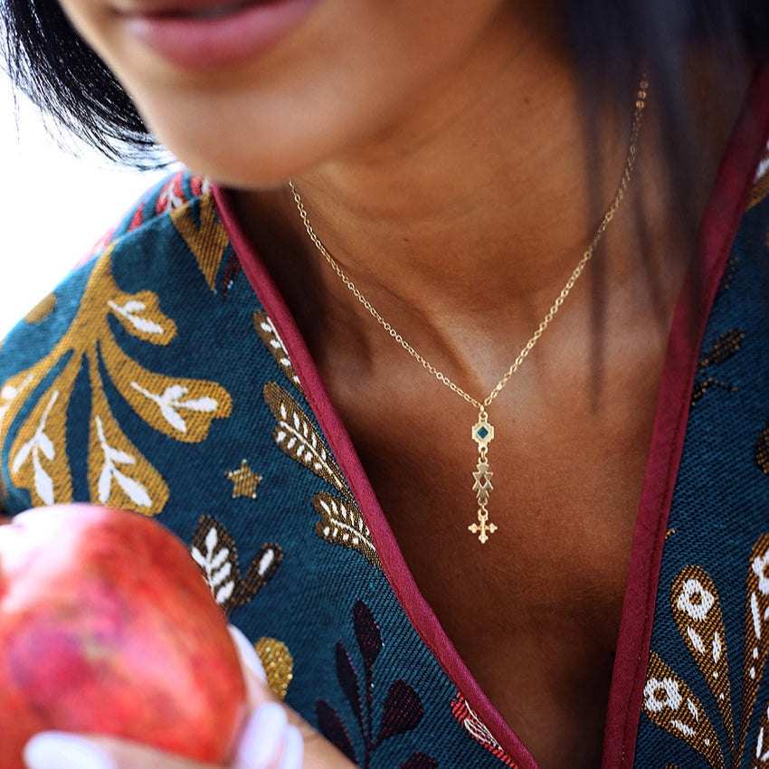 COLLIER SEVAN - KILIM
