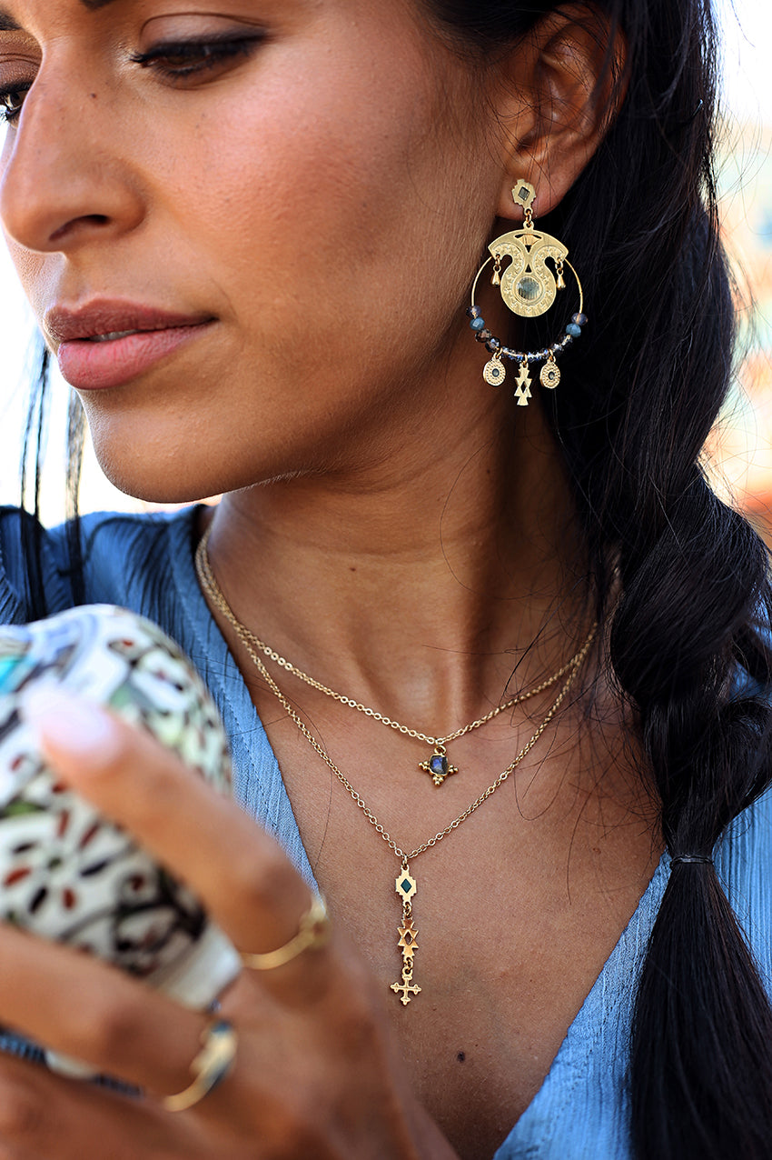 BOUCLES D'OREILLE SONA- KILIM