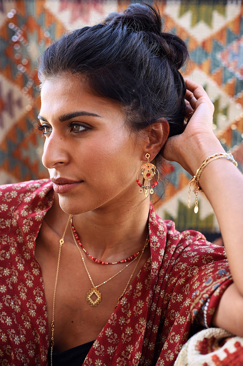 BOUCLES D'OREILLE SONA- KILIM