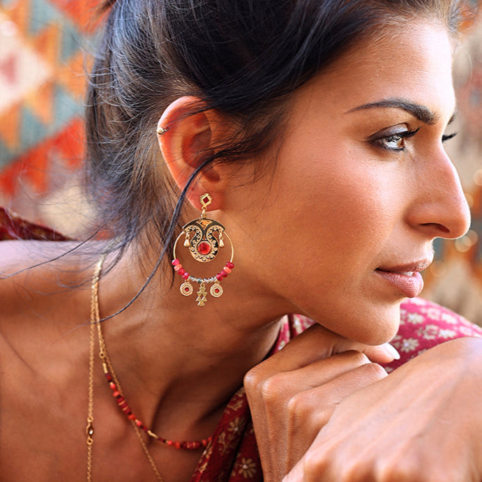 BOUCLES D'OREILLE SONA- KILIM