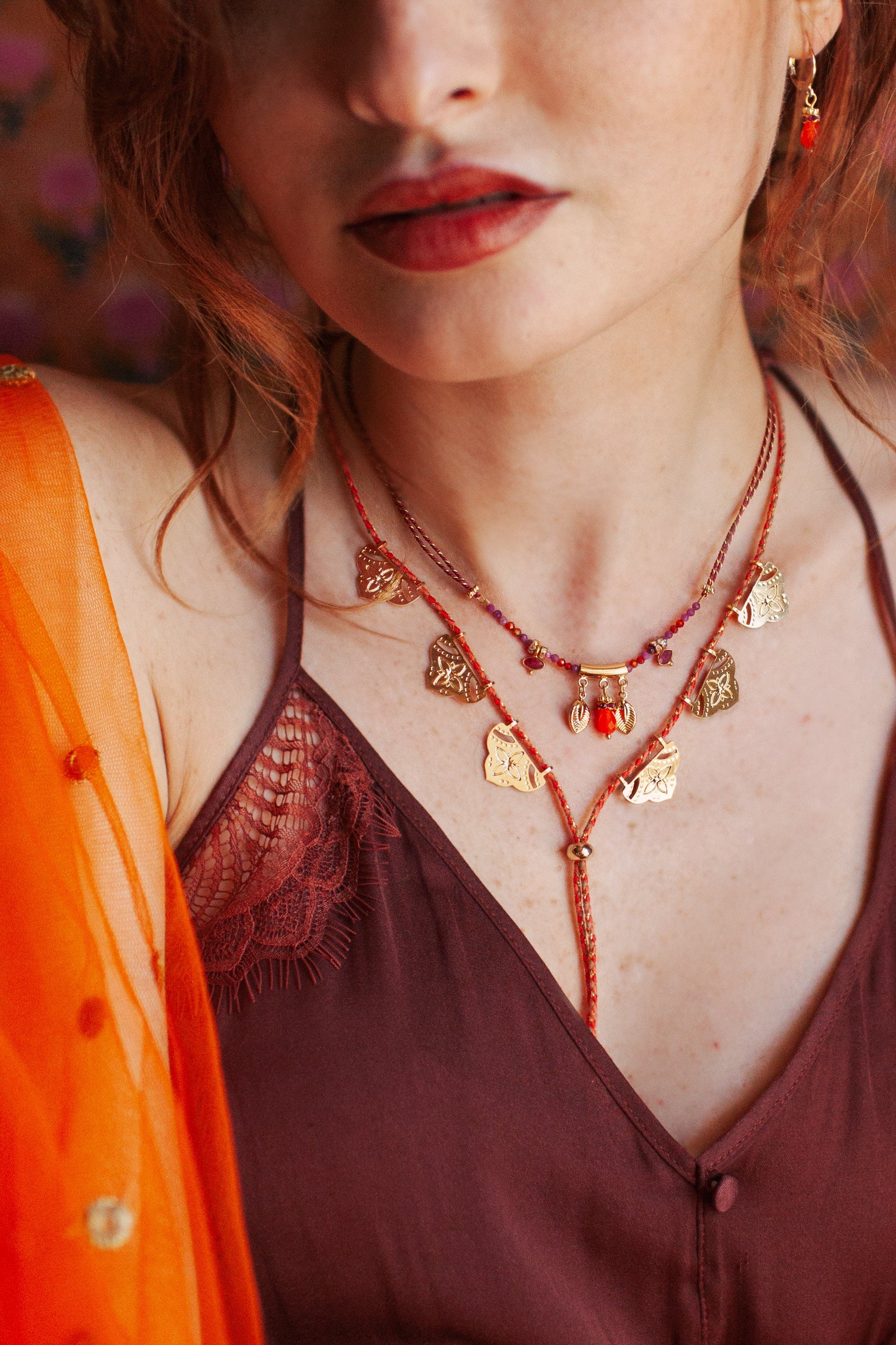 COLLIER JAIPUR CHAÎNE - DEHLI