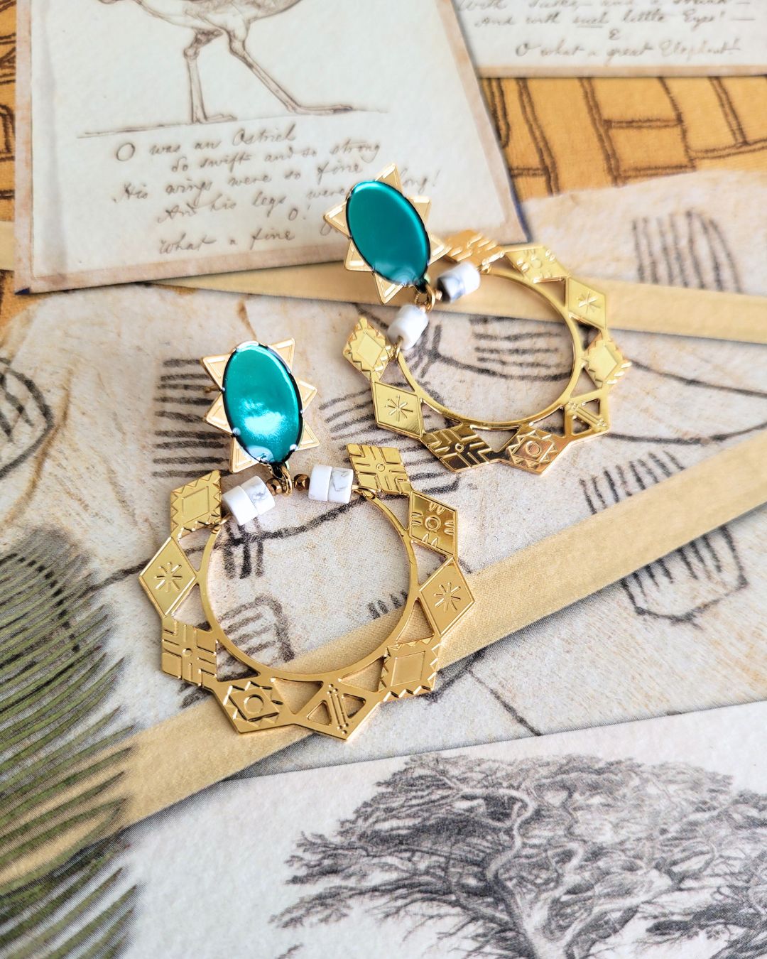 BOUCLES D'OREILLE ZAGORA BIS