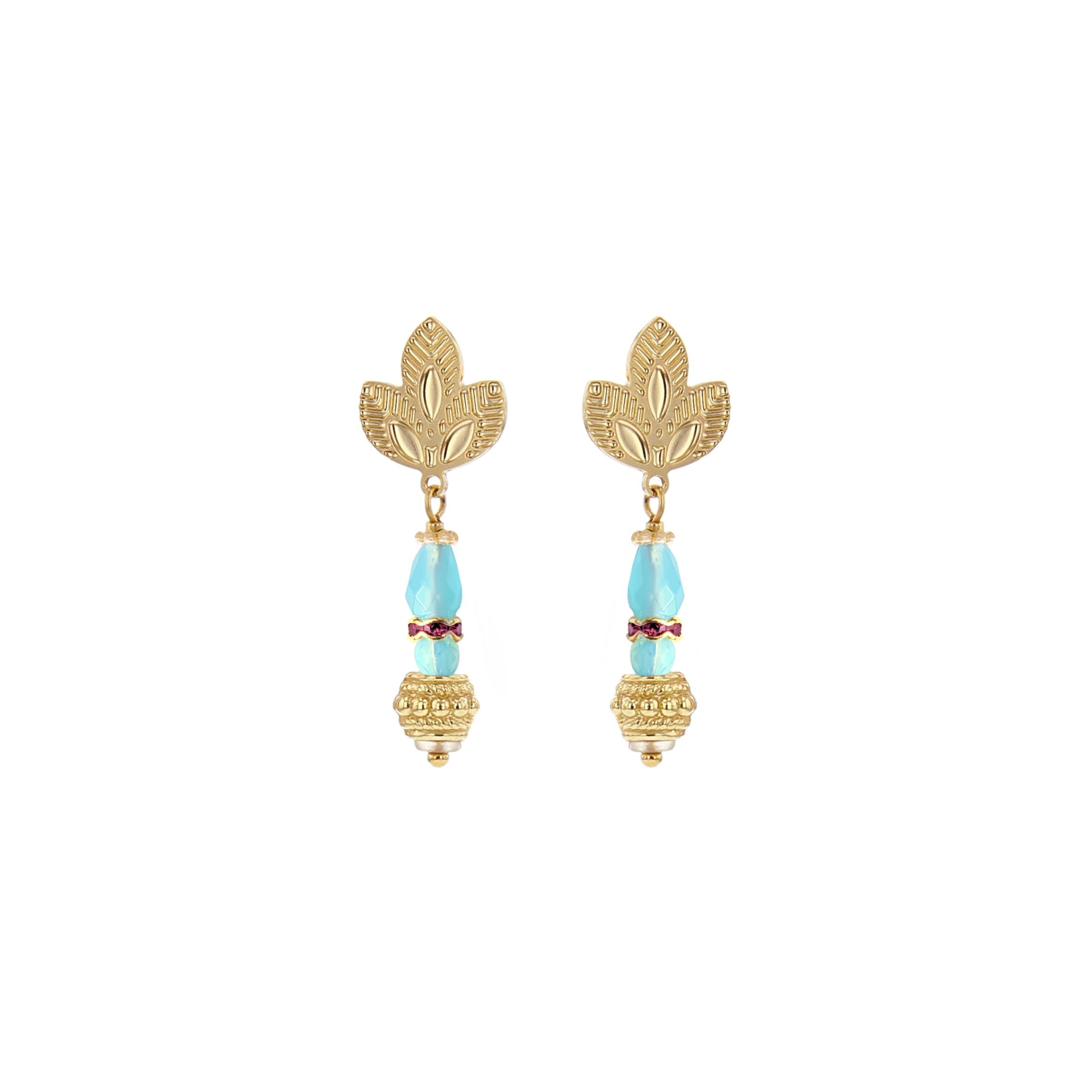 BOUCLES D OREILLES UDAIPUR - DEHLI