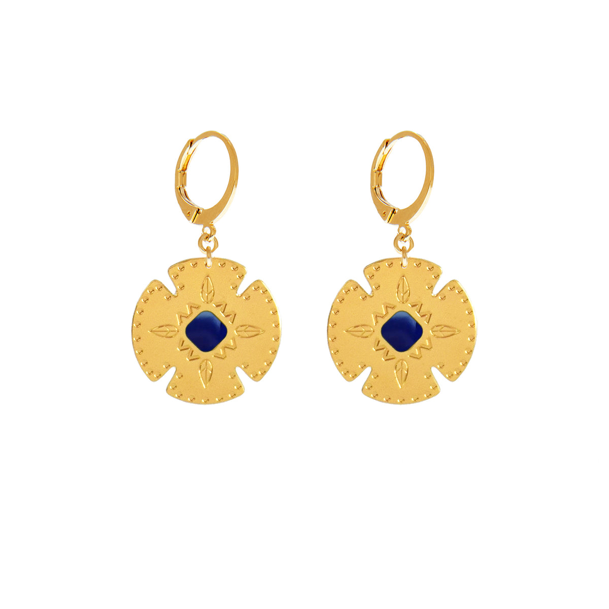 BOUCLES D OREILLE COCA - PACHAMAMA