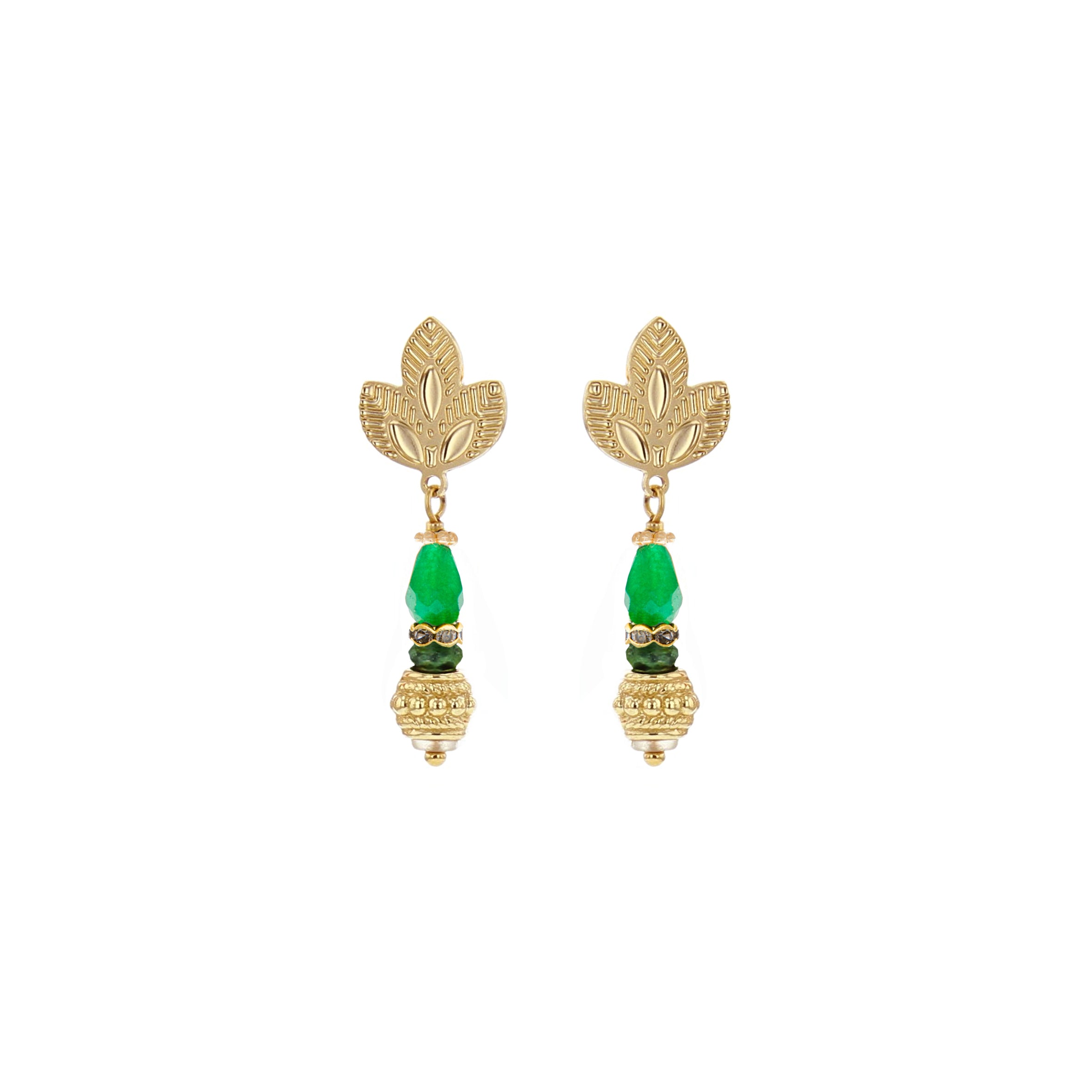 BOUCLES D OREILLES UDAIPUR - DEHLI