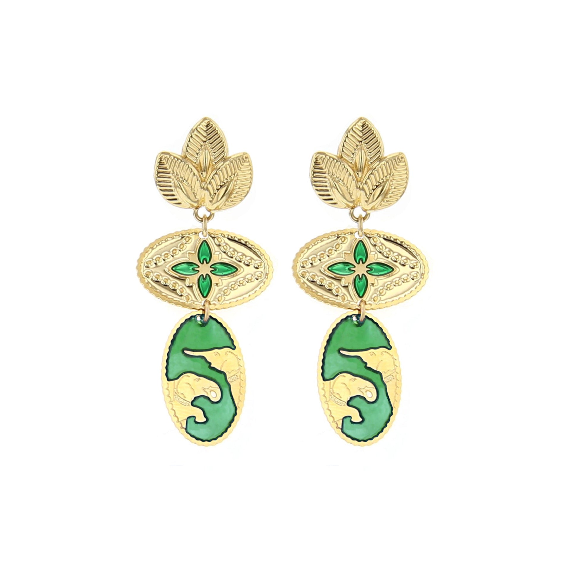 BOUCLES D'OREILLE MAHARANI - DEHLI