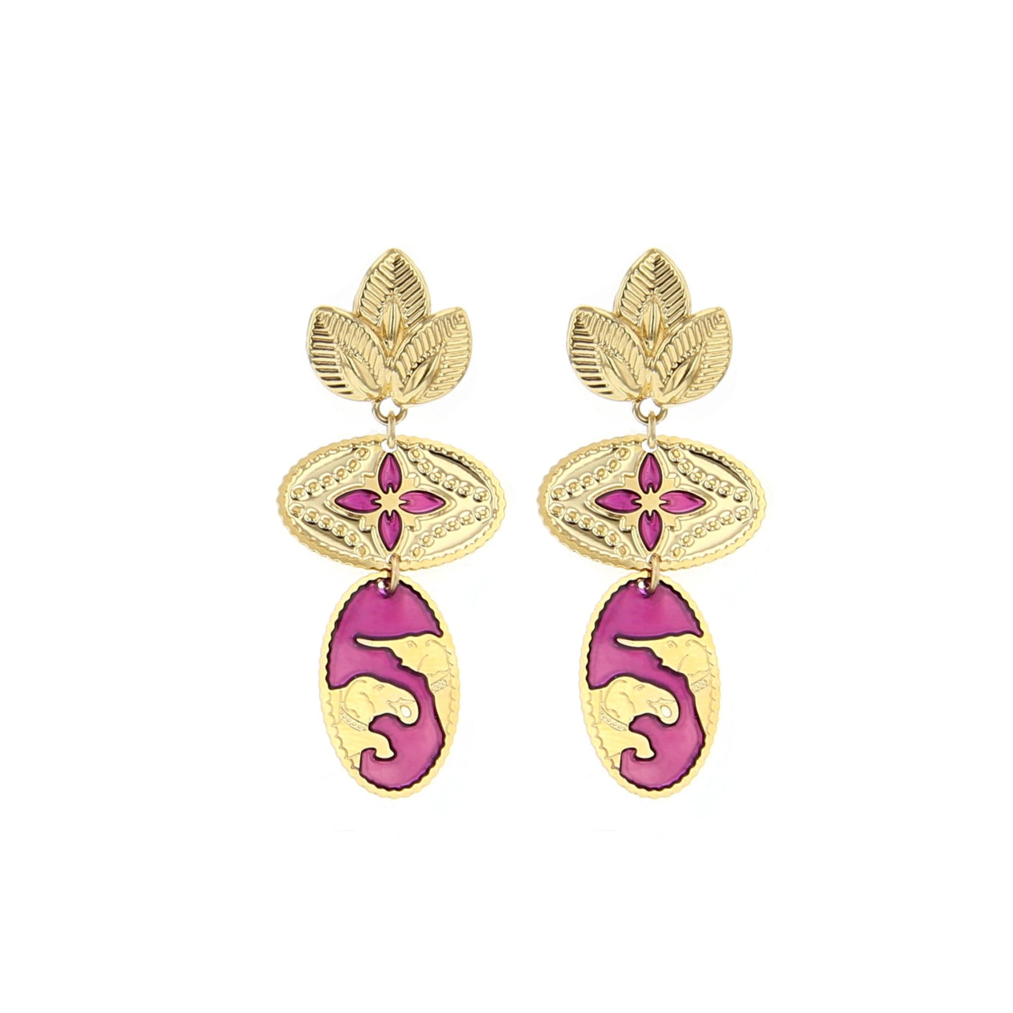 BOUCLES D'OREILLE MAHARANI - DEHLI