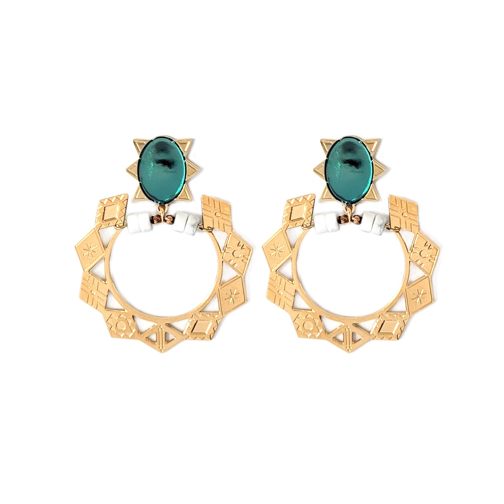 BOUCLES D'OREILLE ZAGORA BIS