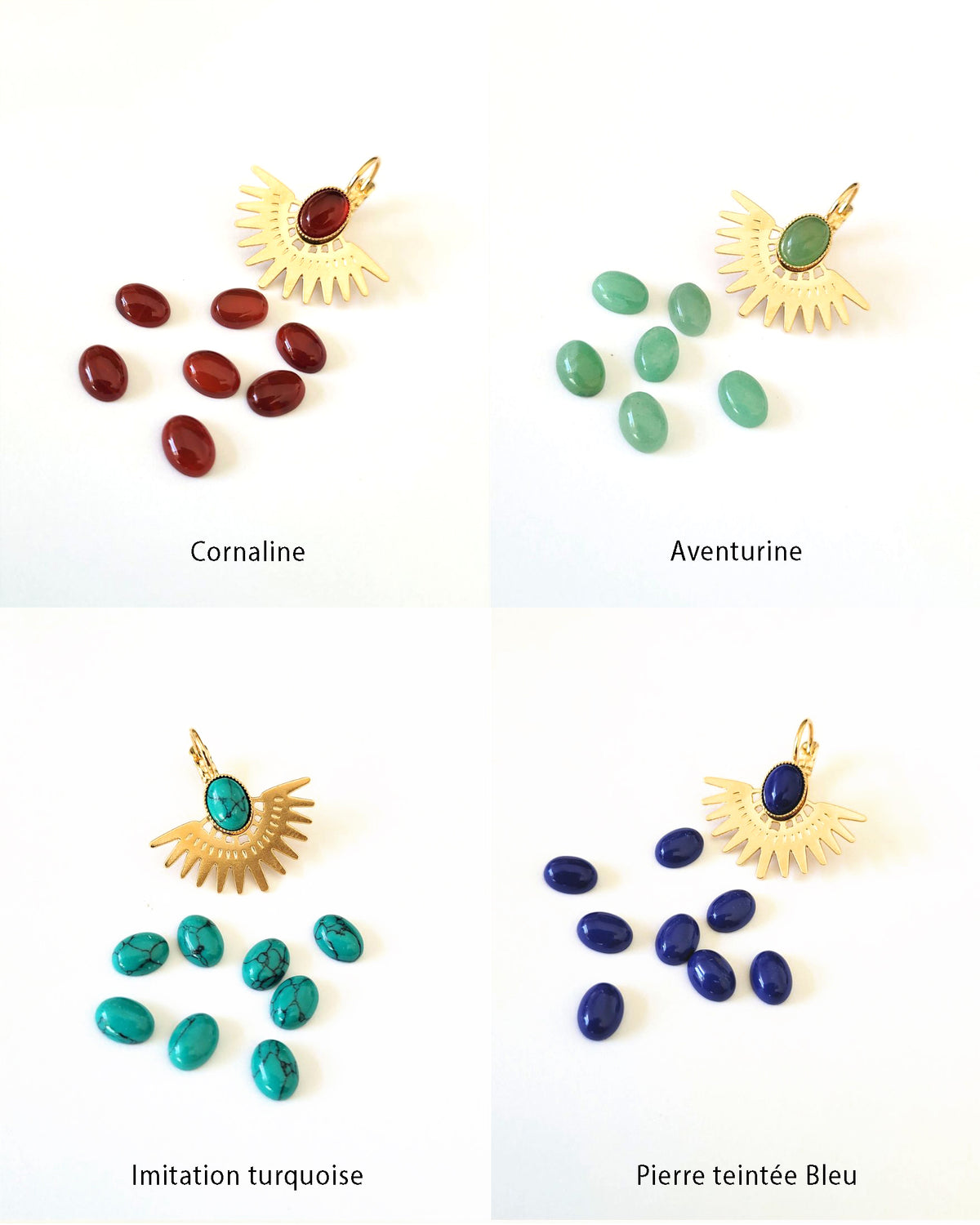 BOUCLES D'OREILLE CUZCO - PACHAMAMA