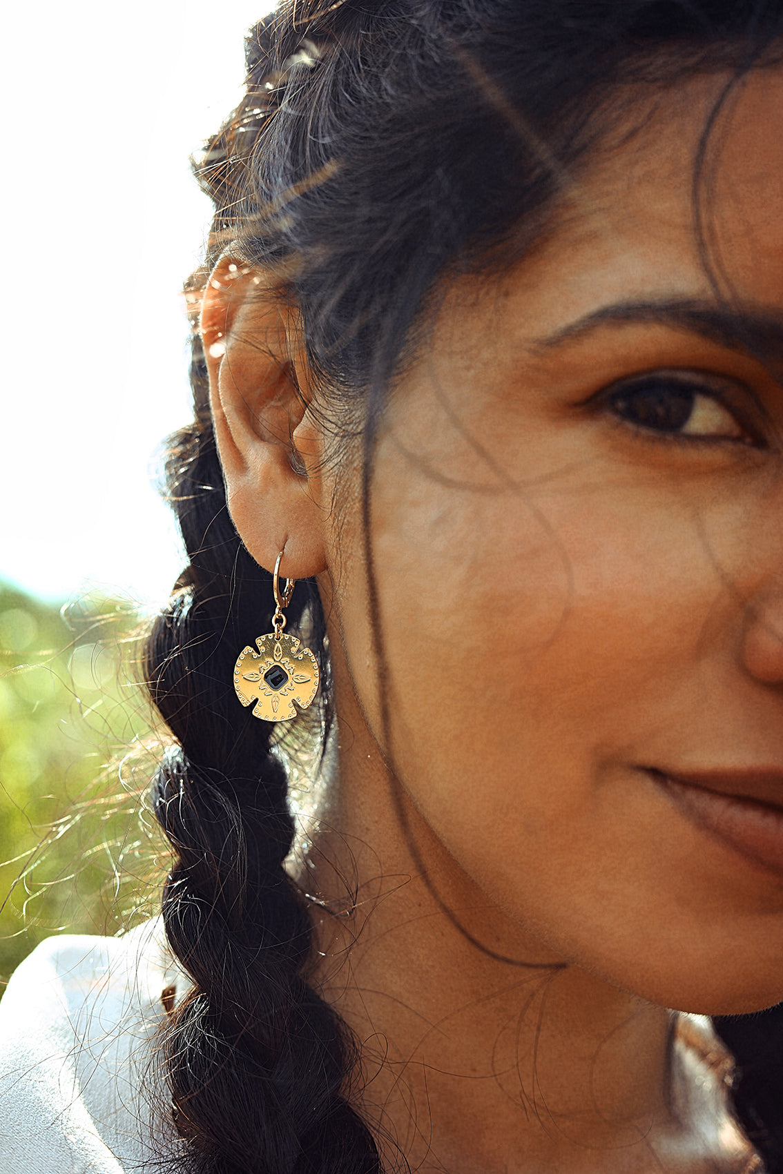 BOUCLES D OREILLE COCA - PACHAMAMA