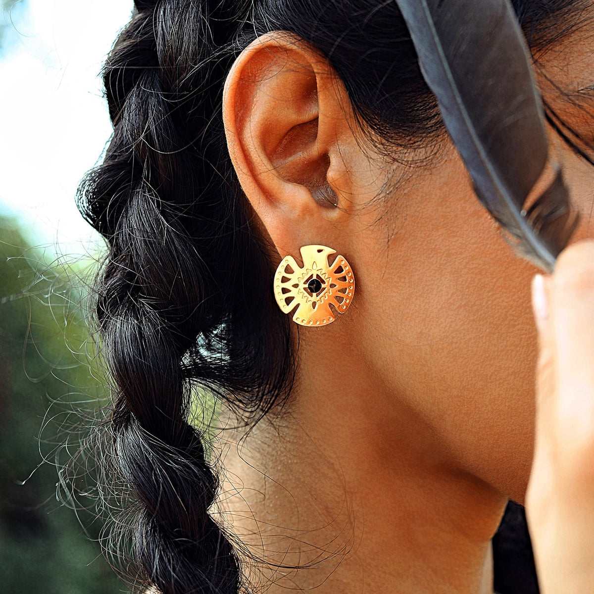 BOUCLES D'OREILLE CONDORA - PACHAMAMA