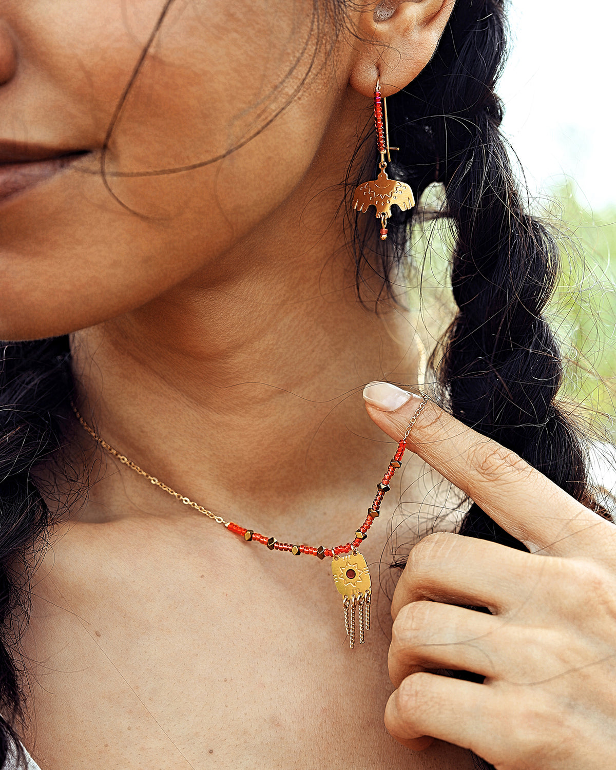 BOUCLES D'OREILLE AYNI - PACHAMAMA
