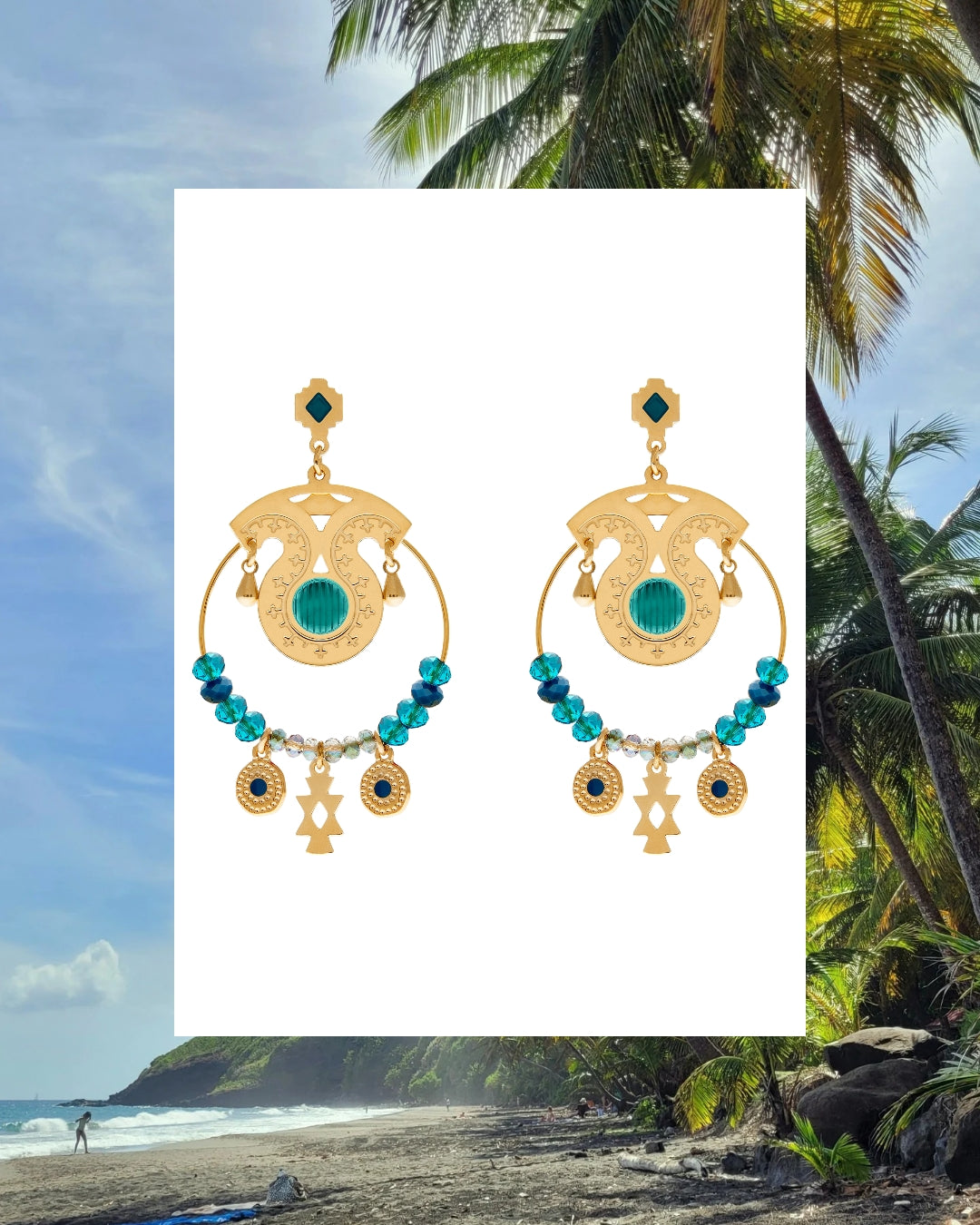 BOUCLES D'OREILLE SONA- KILIM