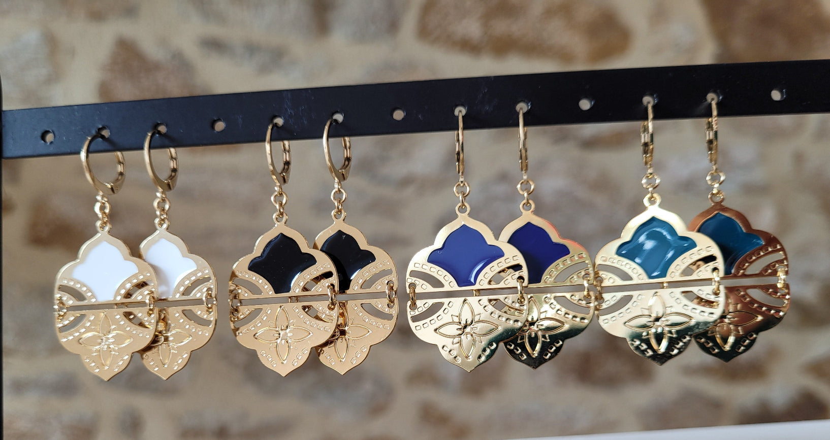 BOUCLES D OREILLES JAISALMER - DEHLI