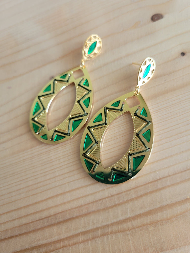 BOUCLES D OREILLES NEROBI - AFRICA
