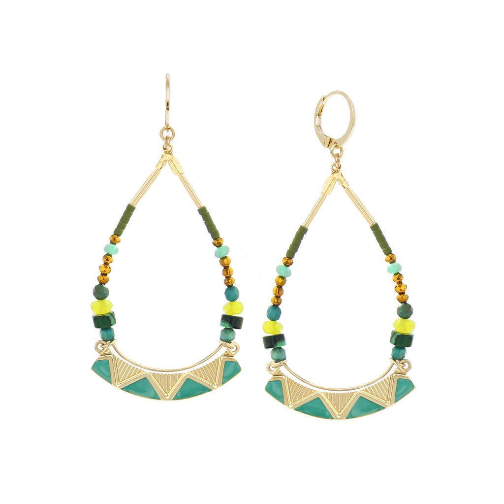 BOUCLES D OREILLES LASSI - AFRICA