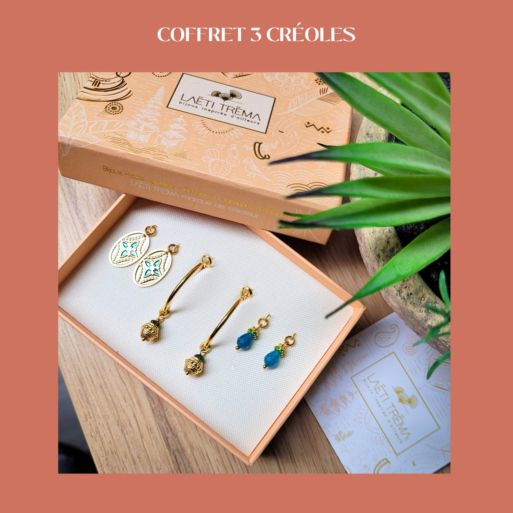 COFFRET 3 CRÉOLES - DEHLI