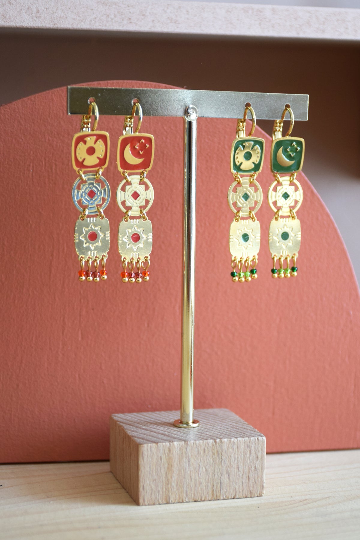 BOUCLES D'OREILLE KILLA - PACHAMAMA