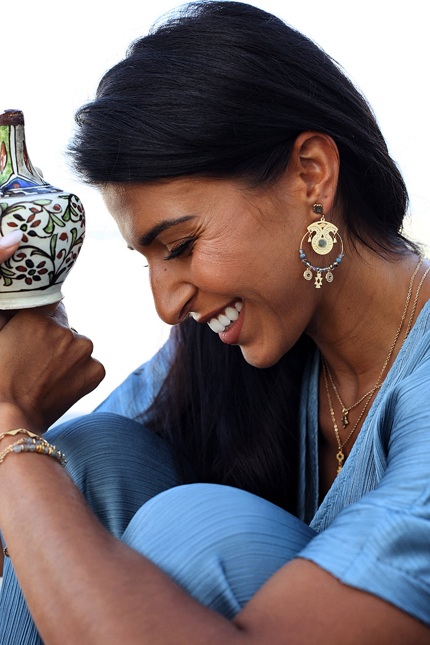 BOUCLES D'OREILLE SONA- KILIM