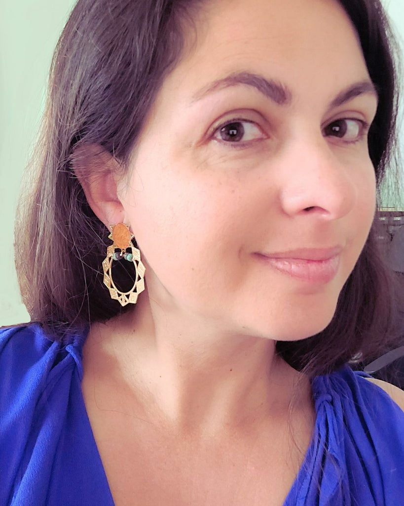 BOUCLES D'OREILLE ZAGORA BIS