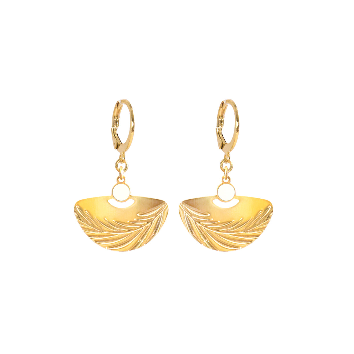 BOUCLES D'OREILLE MINI PALM - TROPIQUES