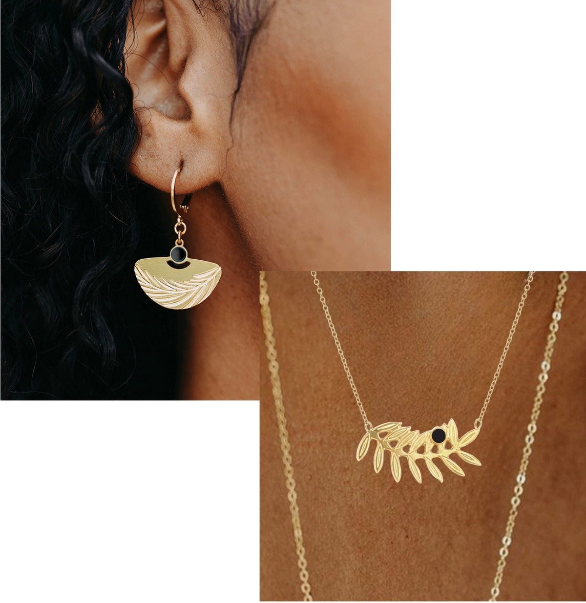 COLLIER PALM - TROPIQUES
