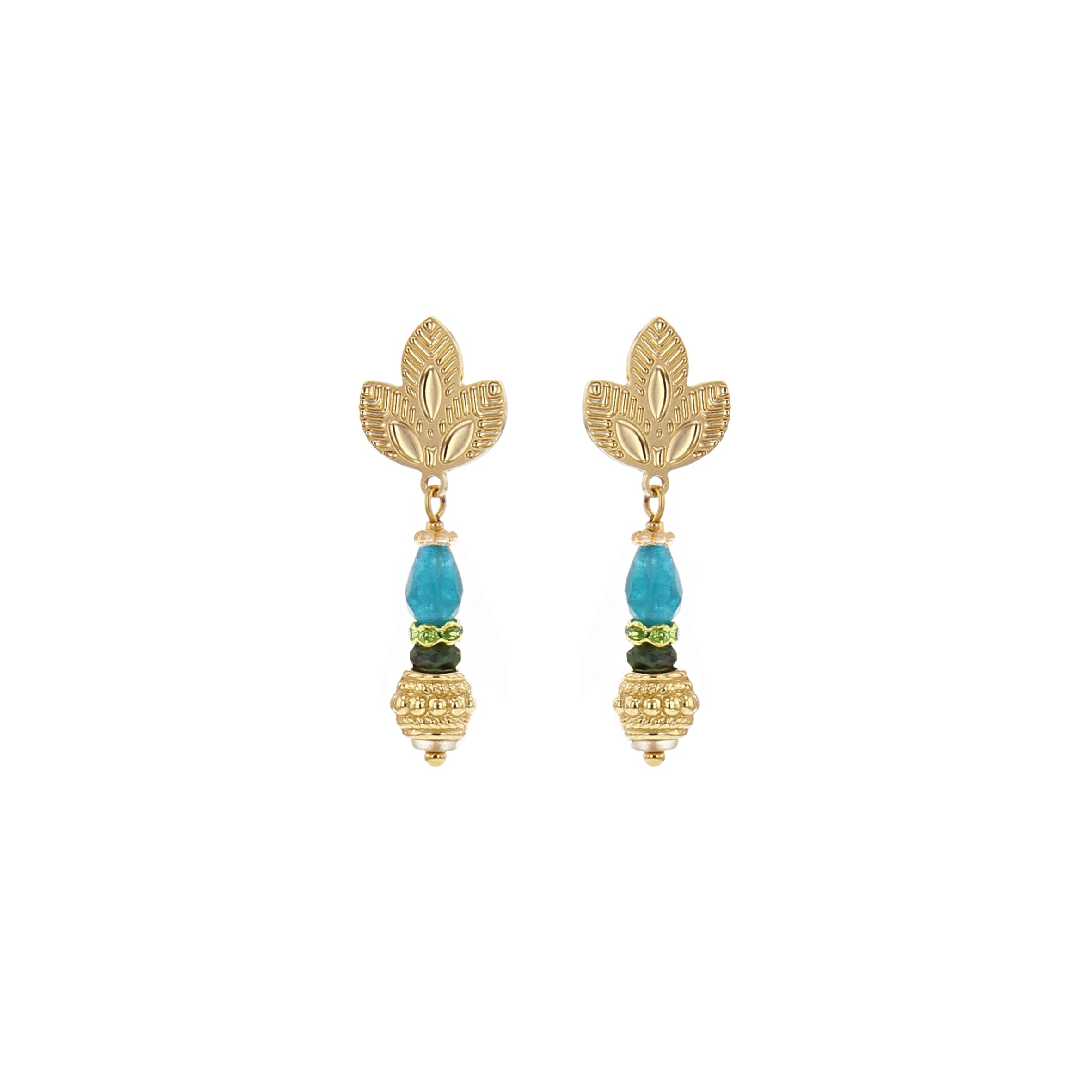 BOUCLES D OREILLES UDAIPUR - DEHLI