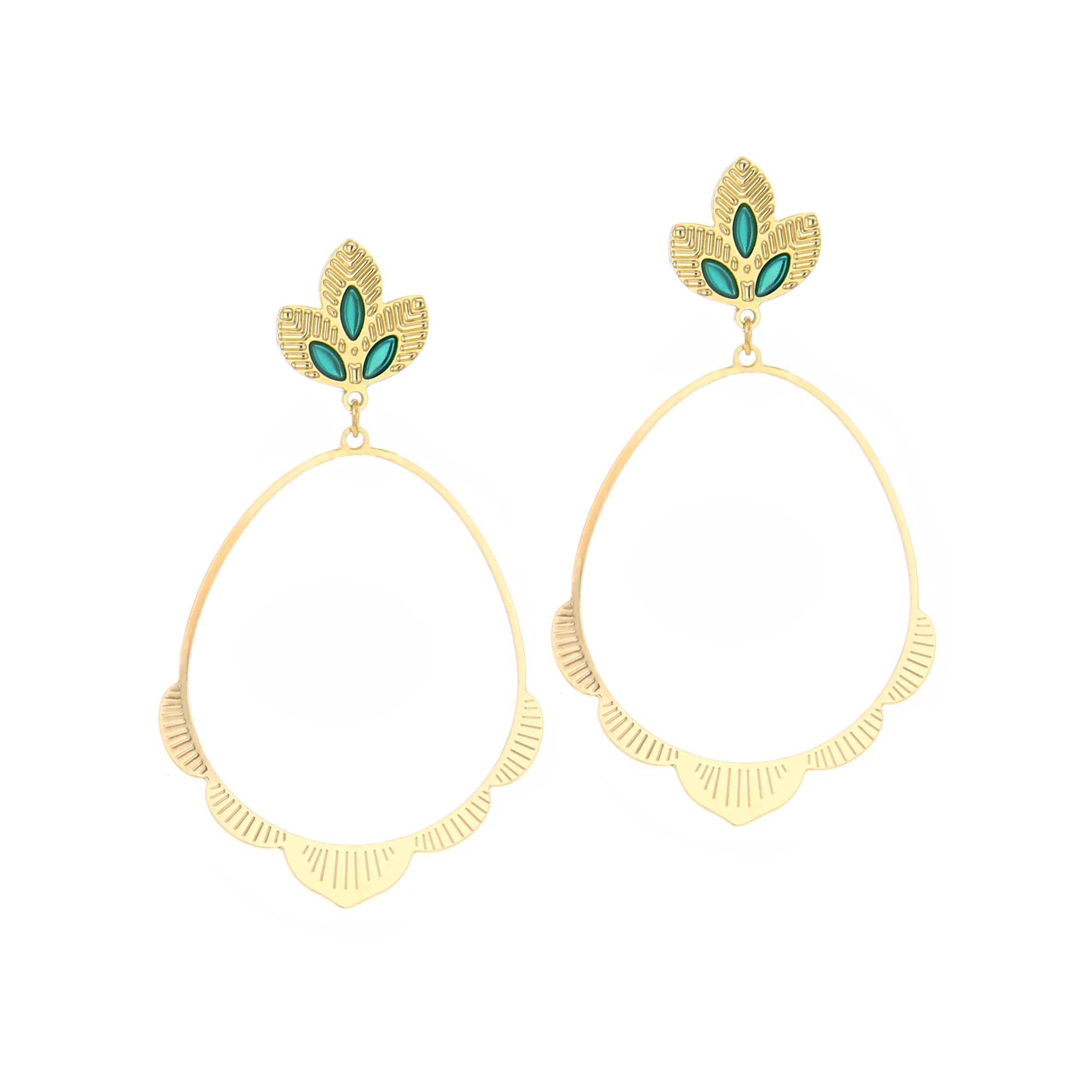 BOUCLES D OREILLES JOJAWAR - DEHLI