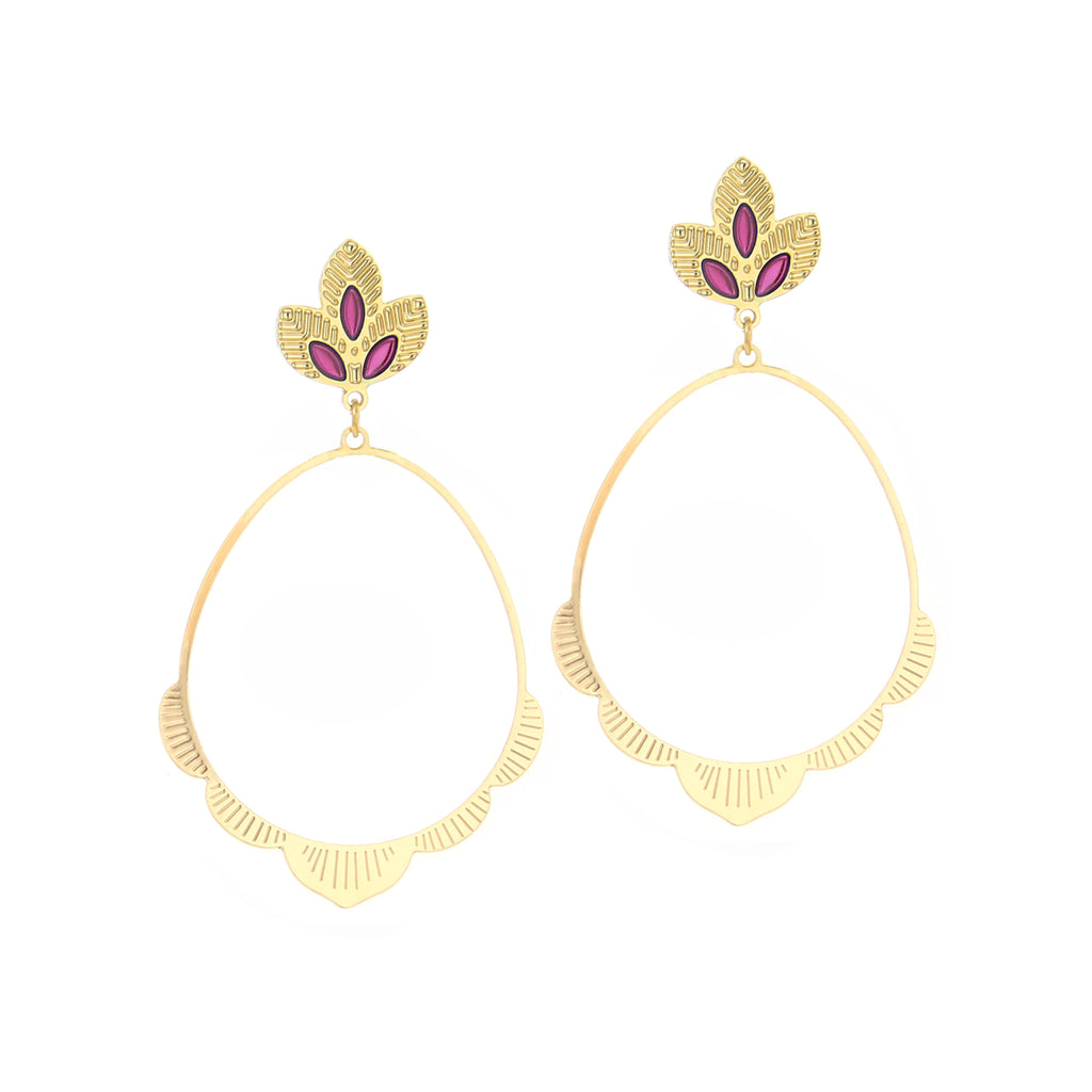 BOUCLES D OREILLES JOJAWAR - DEHLI
