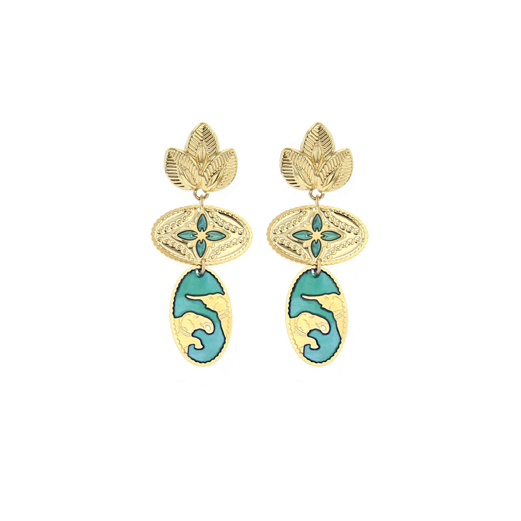 BOUCLES D'OREILLE MAHARANI - DEHLI