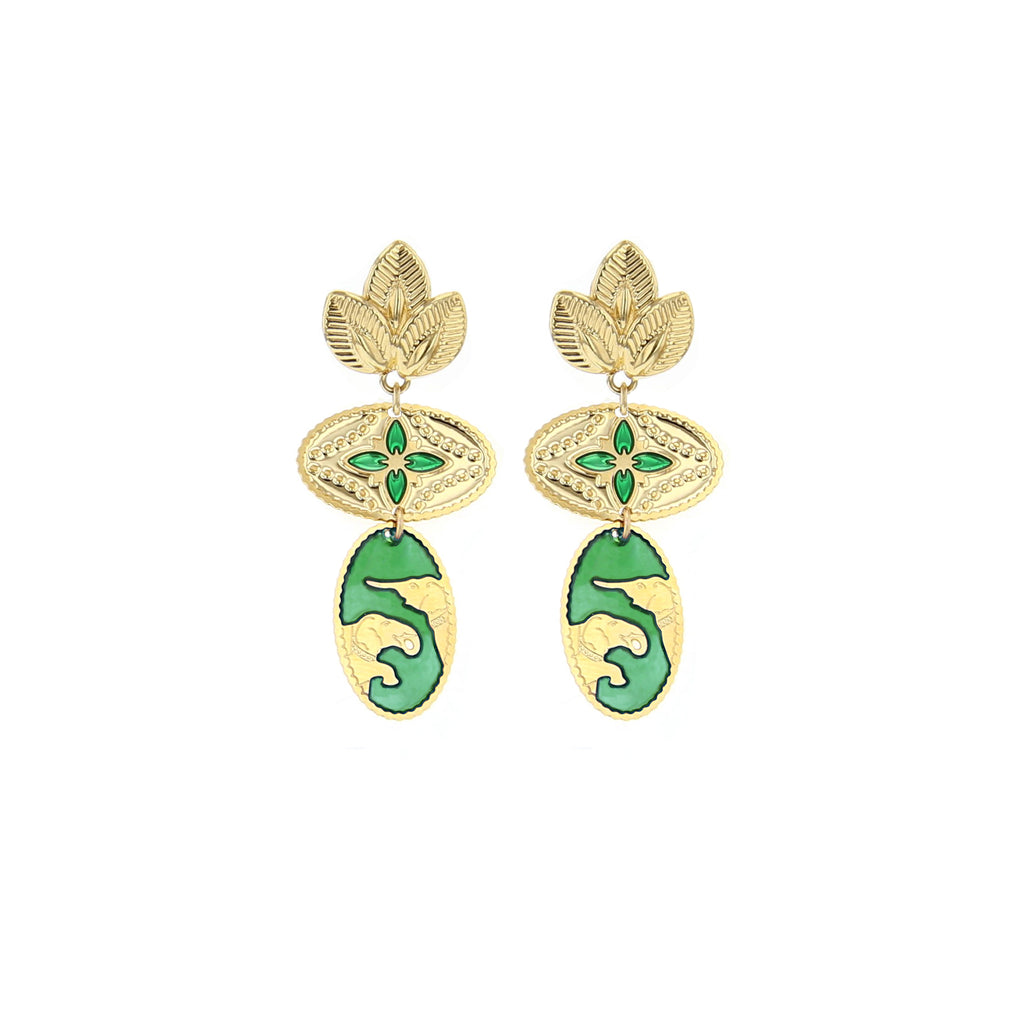 BOUCLES D'OREILLE MAHARANI - DEHLI