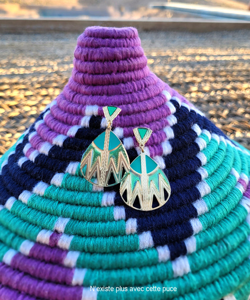 BOUCLES D OREILLES TANI - AFRICA