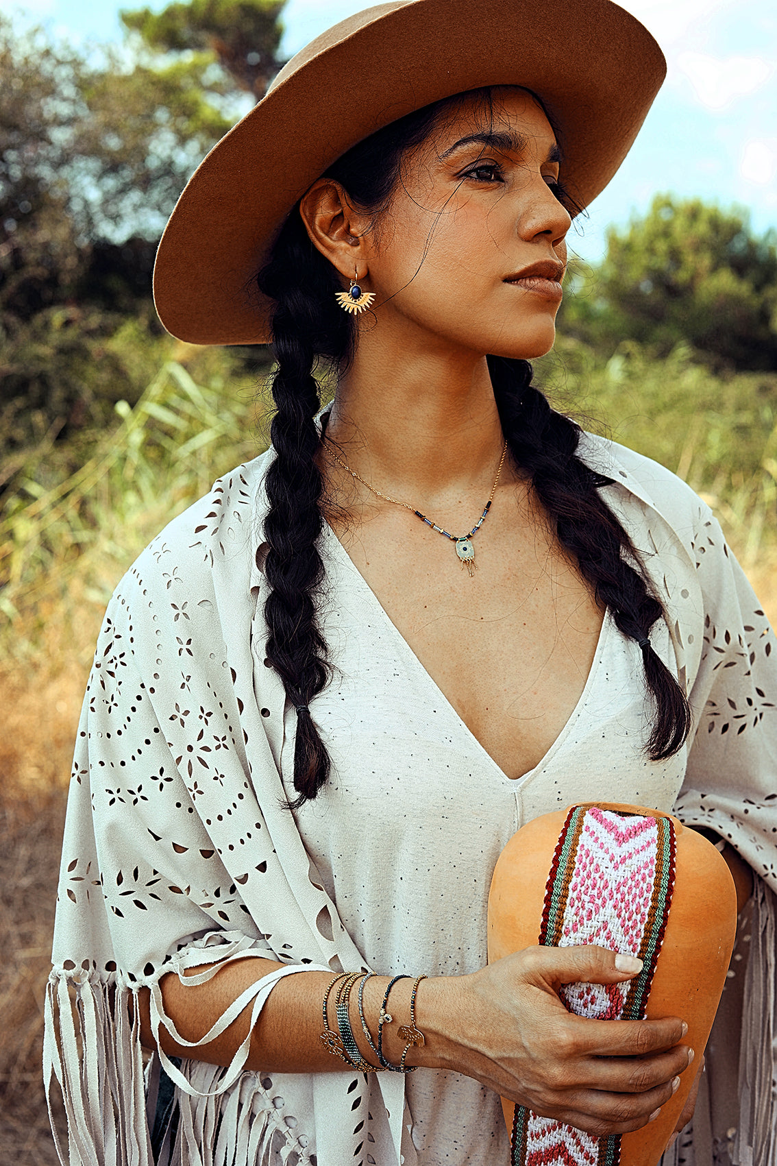 BOUCLES D'OREILLE CUZCO - PACHAMAMA