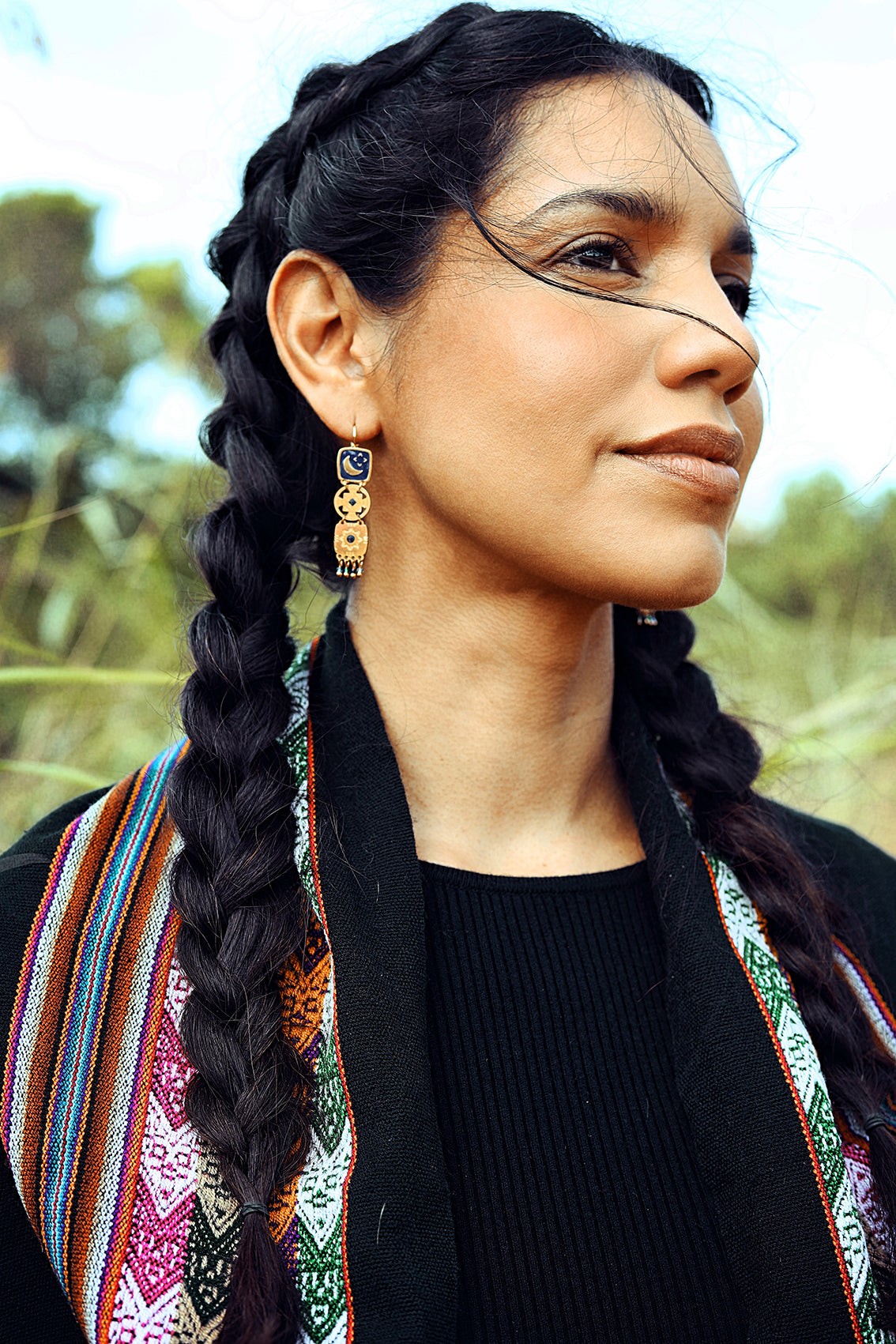 BOUCLES D'OREILLE KILLA - PACHAMAMA