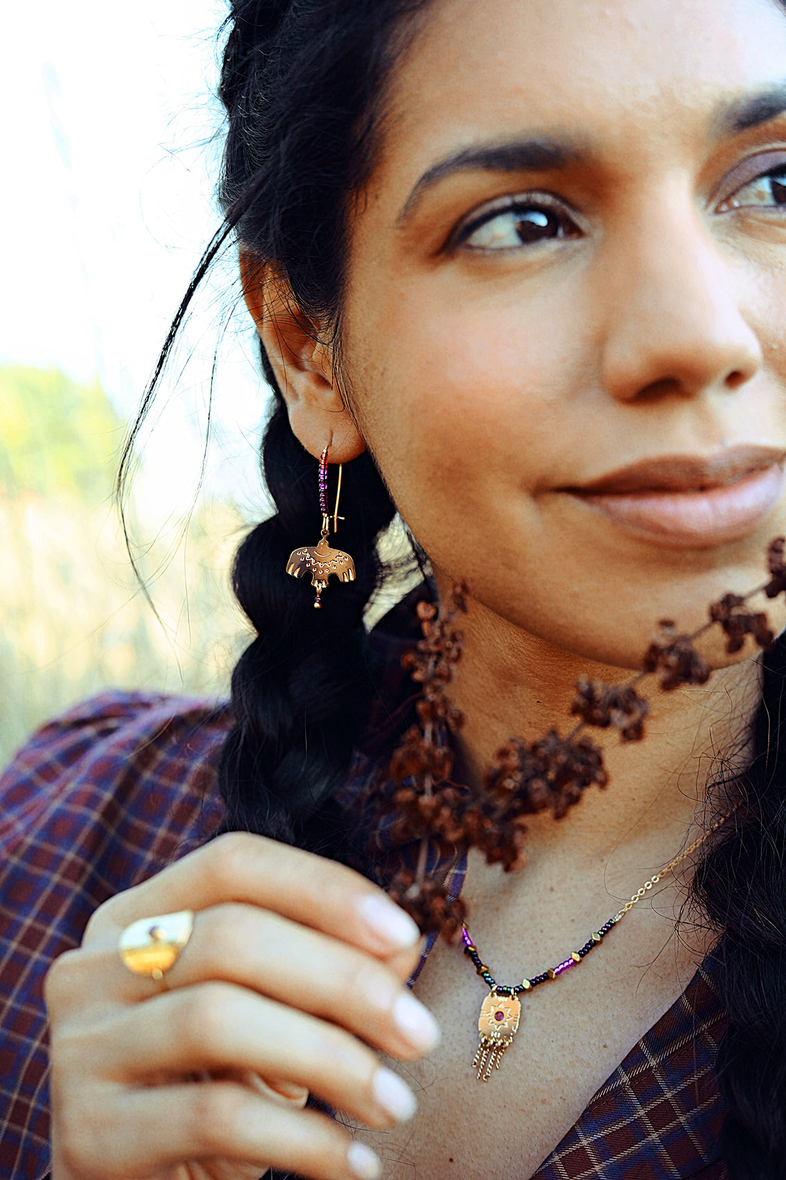 BOUCLES D'OREILLE AYNI - PACHAMAMA