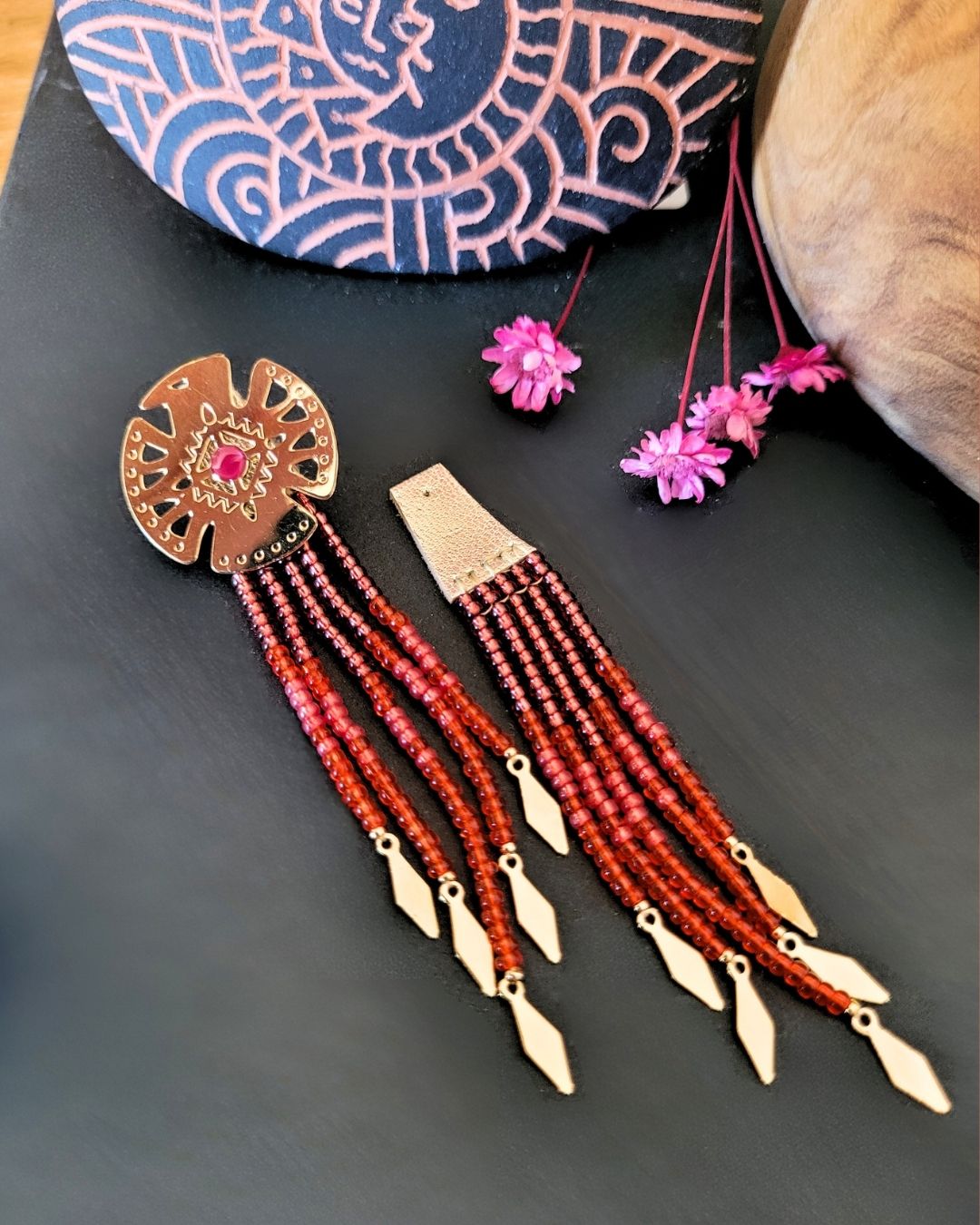 BOUCLES D'OREILLE AMOVIBLES SUMAQ - PACHAMAMA