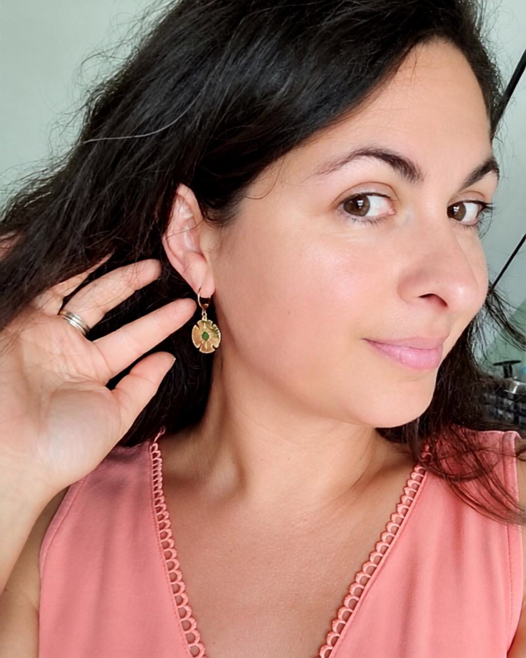 BOUCLES D OREILLE COCA - PACHAMAMA