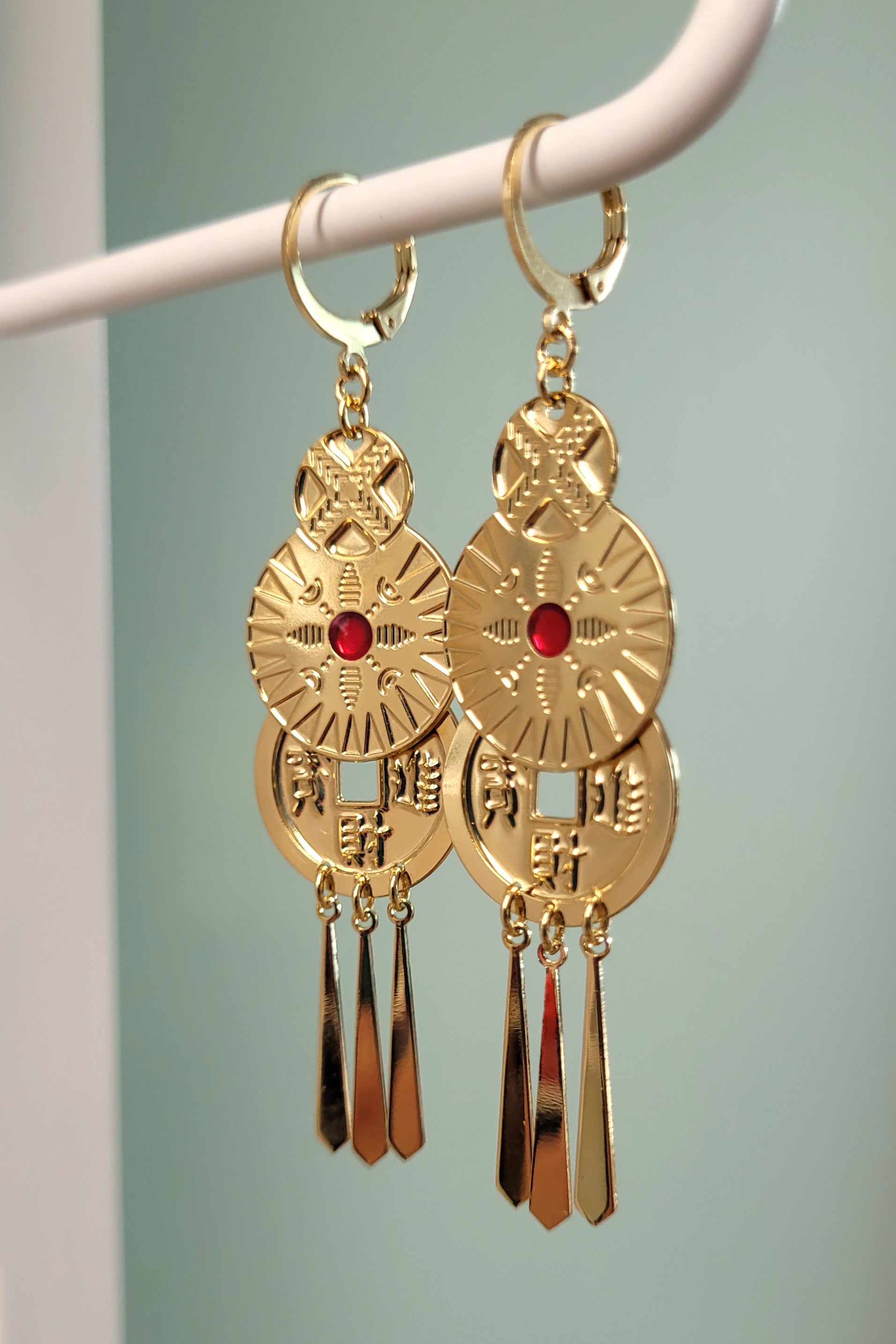 BOUCLES D'OREILLES TRÉSOR - AKHA