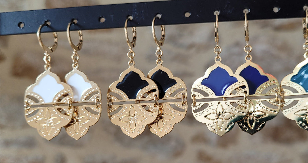 BOUCLES D OREILLES JAISALMER - DEHLI