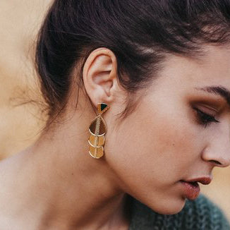 BOUCLES D'OREILLES ARTICULÉES NAMIB